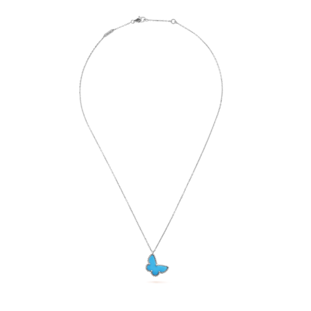 Coki Butterfly Necklace Silver