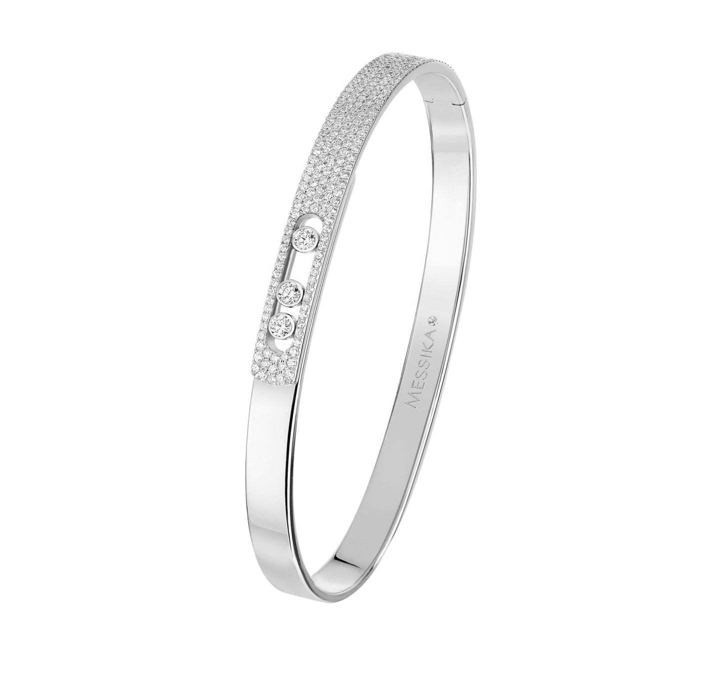Diamond Charm Bangle (all colors)