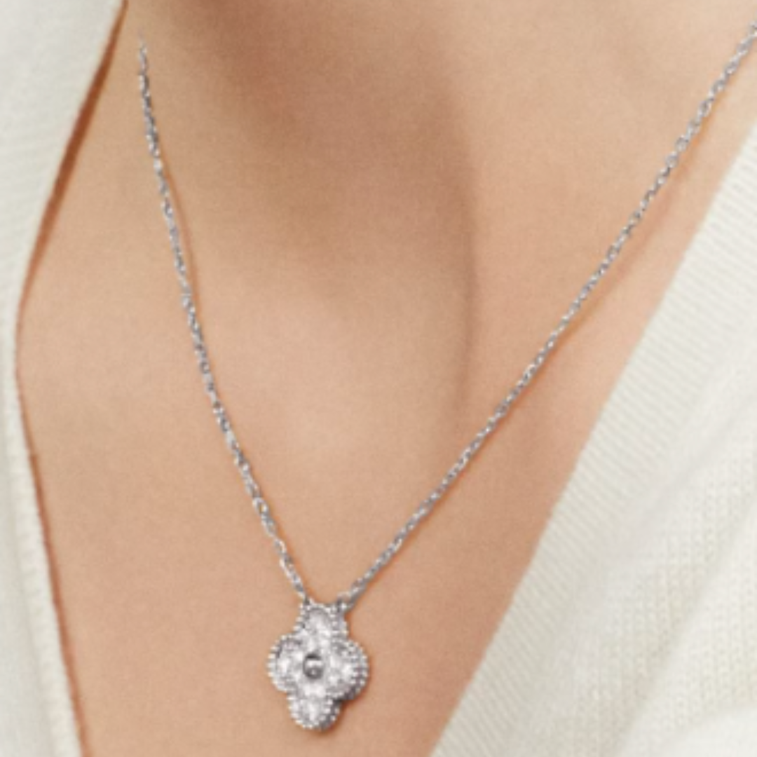 Coki Necklace - Diamond / Silver