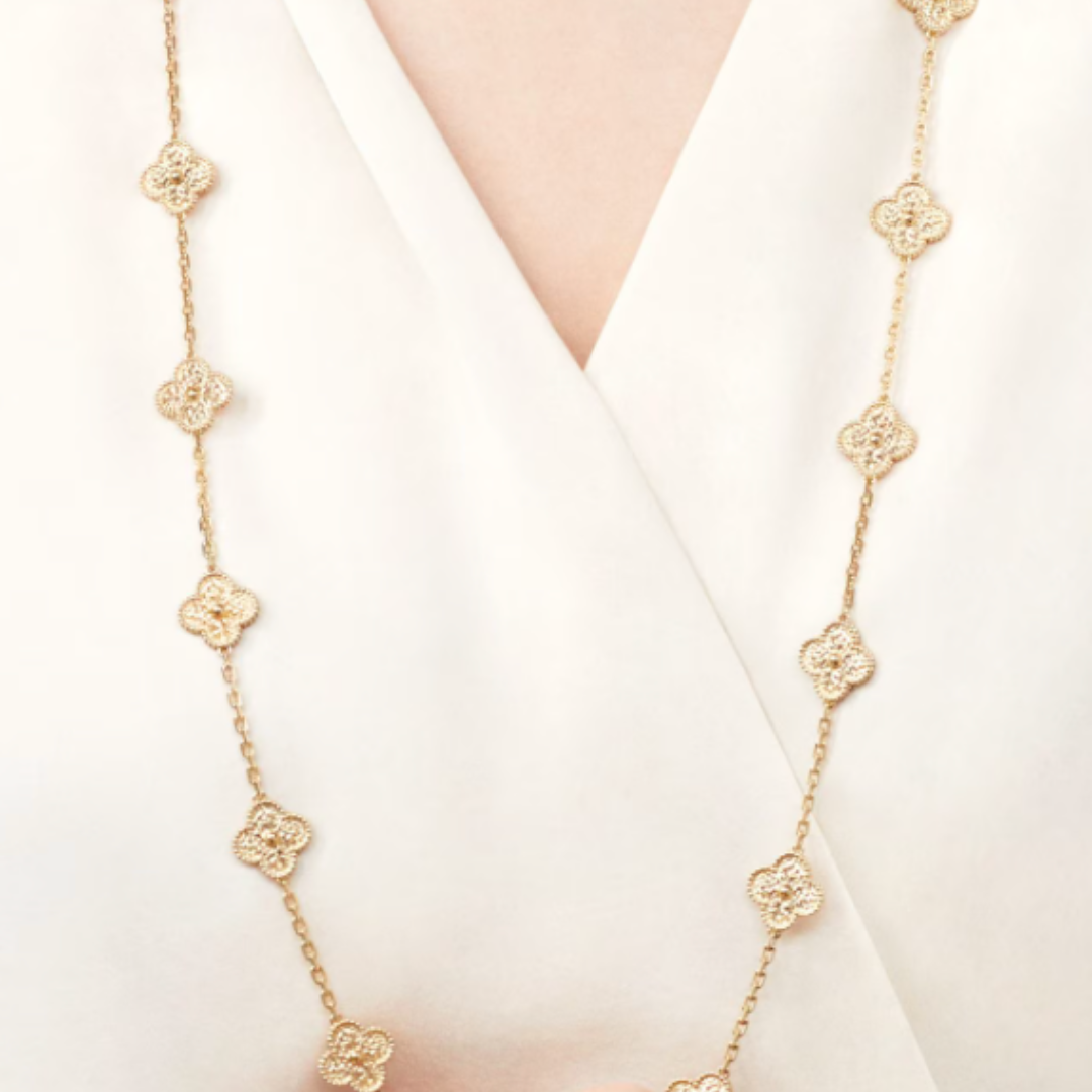 Coki Long Melli Necklace - Gold