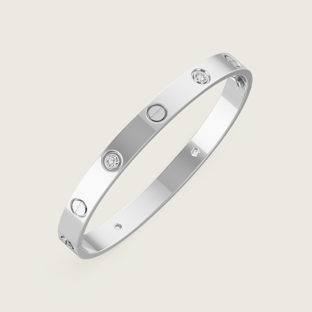 Ava 4-Diamond Arm Ring