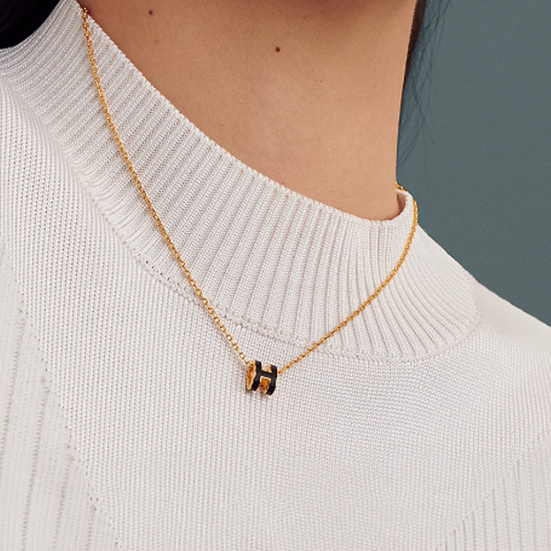 Helena Clara Necklace - Rose Gold