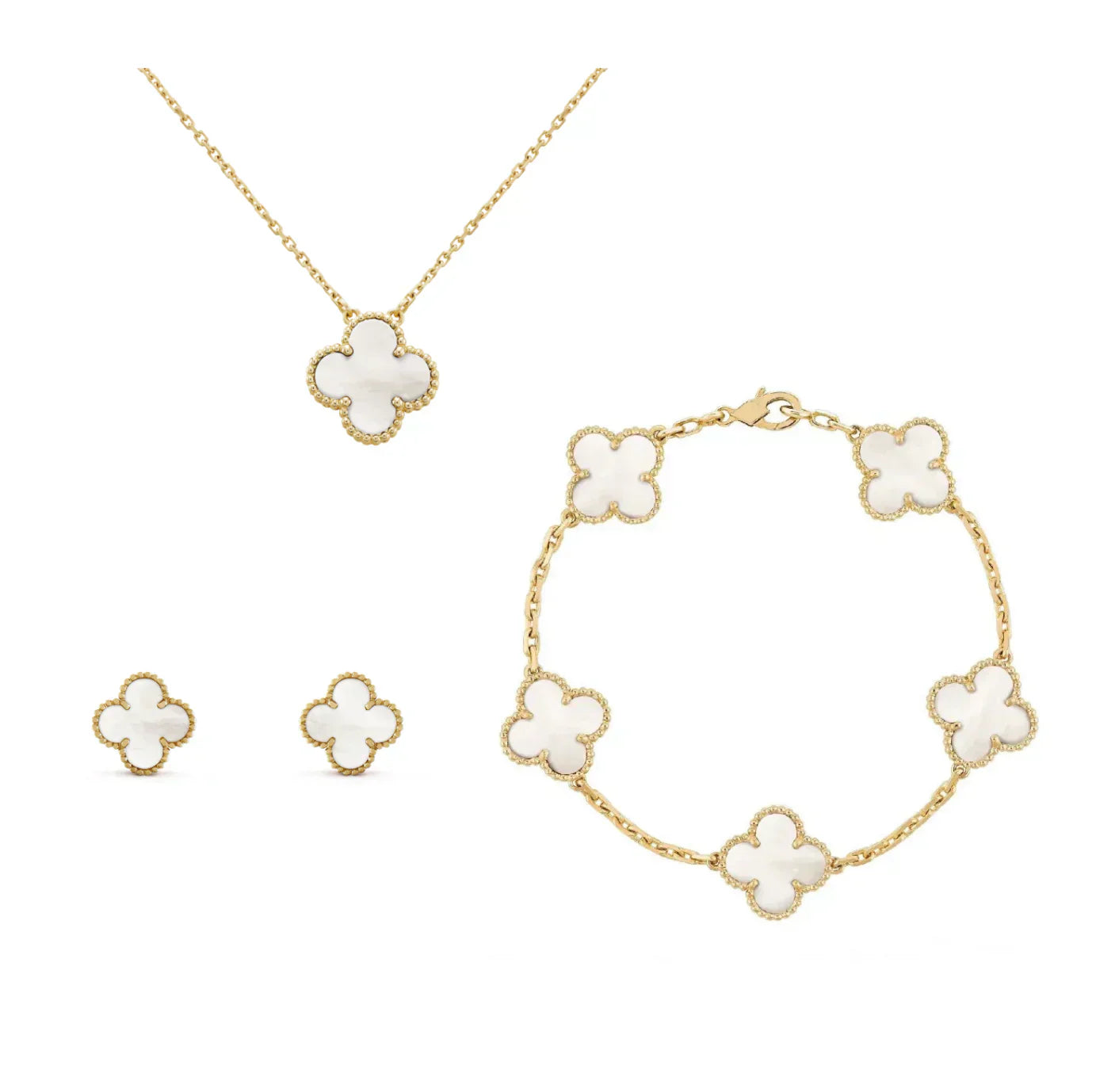 Clover Set - White