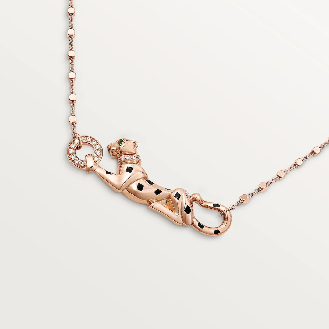 Panther Rose Necklace