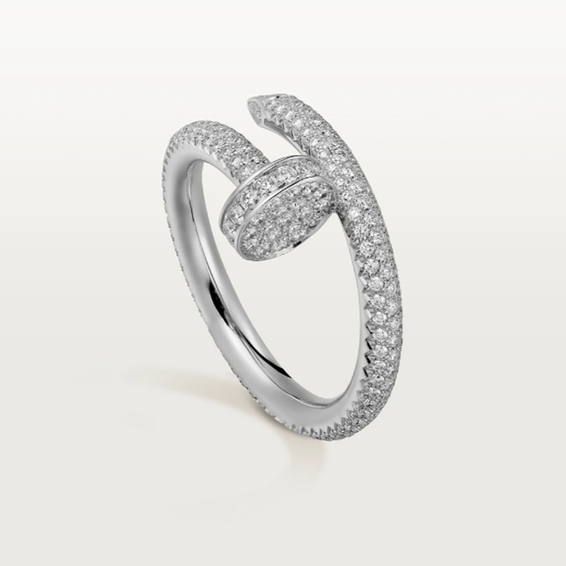 Diamond Nail Ring