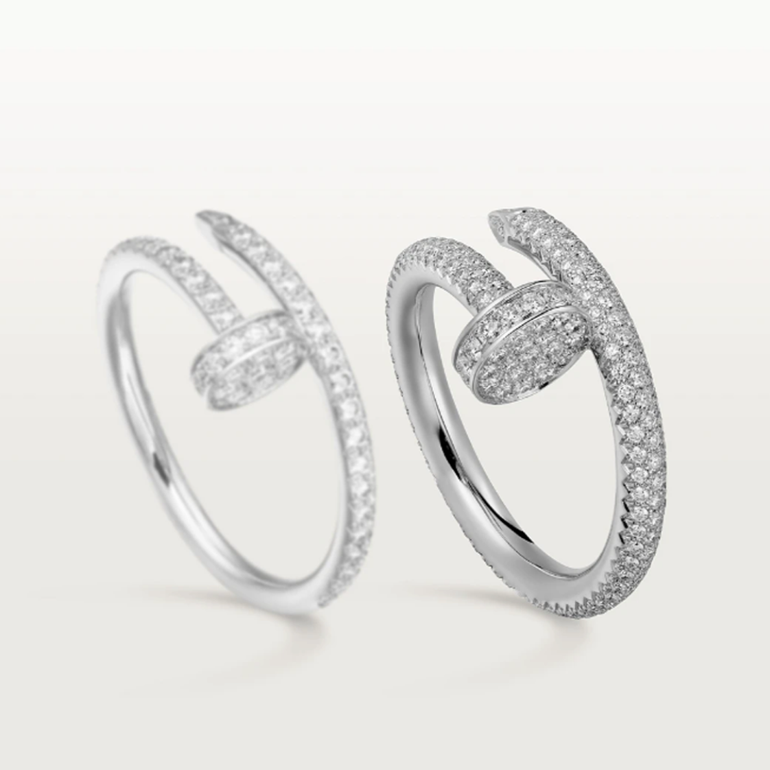 Diamond Nail Ring