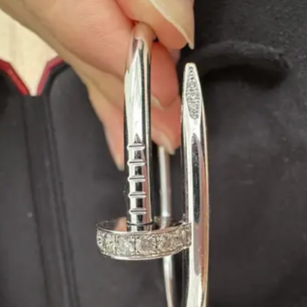 Carolina Bracelet - Silver / Diamond