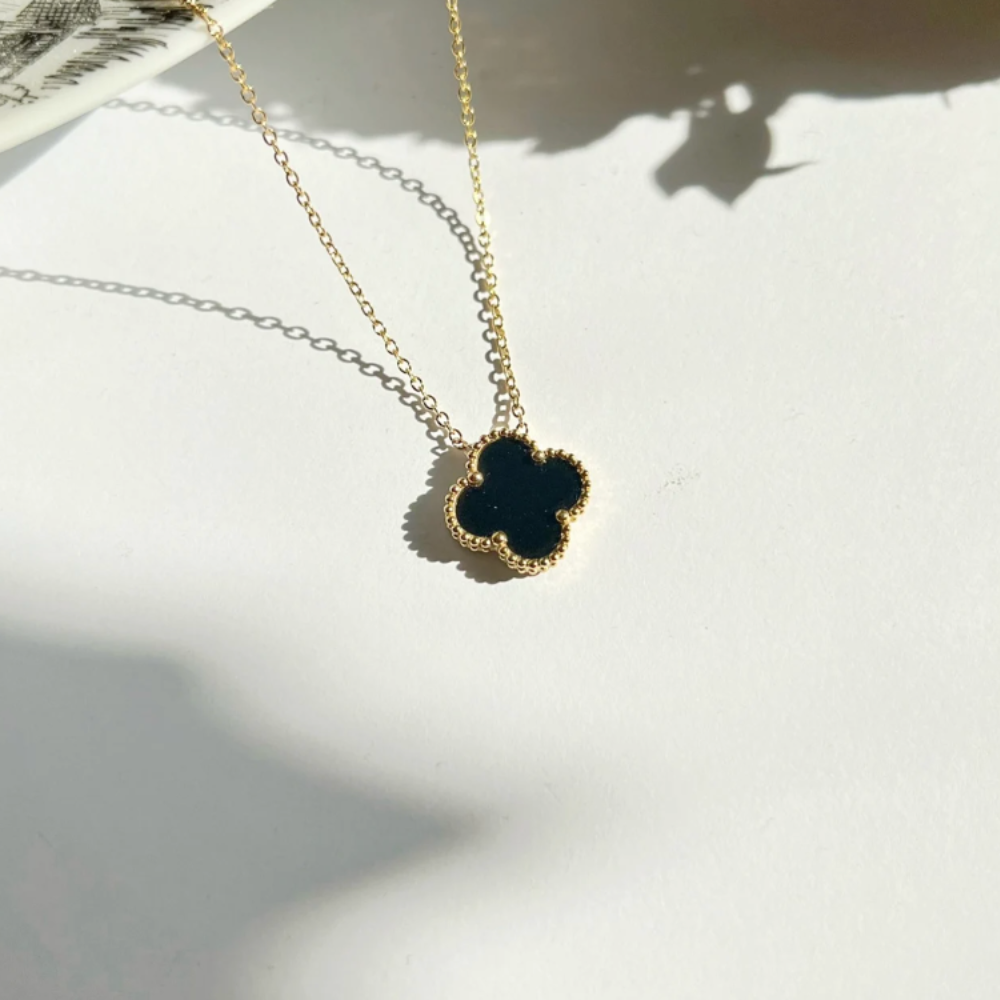 Coki Necklace - Black / Gold