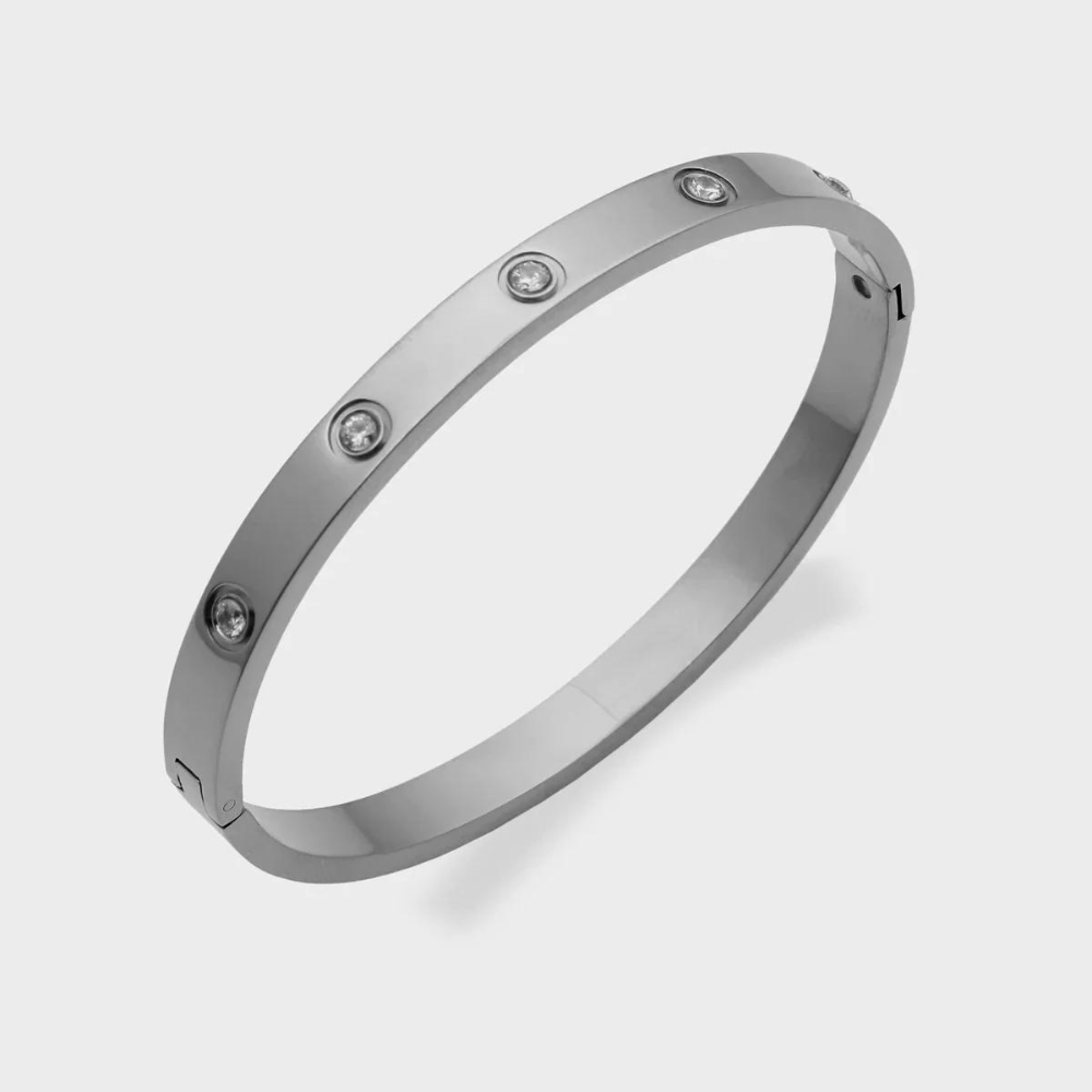 Bling Love Bracelet - Silver