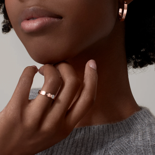 Louise Earrings - 2 Diamonds