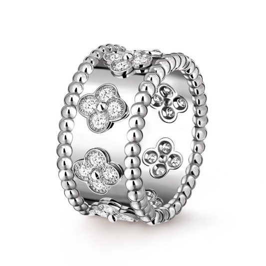 Abby Ring - Diamond / Silver