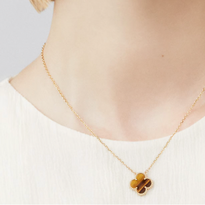 Coki Necklace - Orange / Gold