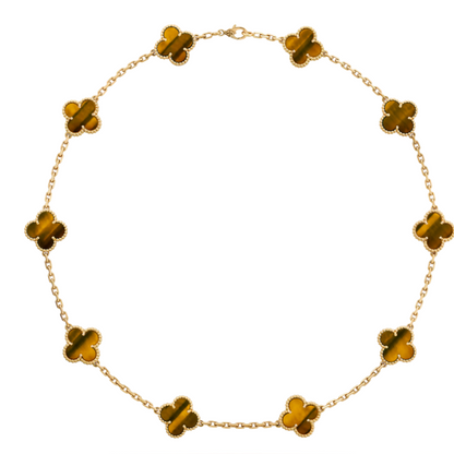 Coki Melli Necklace - Orange / Gold