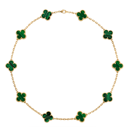 Coki Melli Necklace - Green / Gold