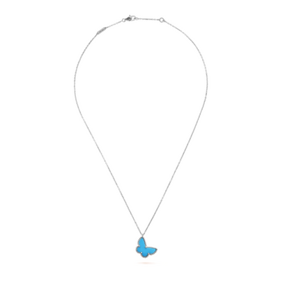 Coki Butterfly Necklace Silver