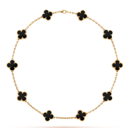 Coki Melli Necklace - Black / Gold