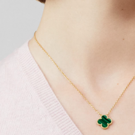 Coki Necklace - Green / Gold