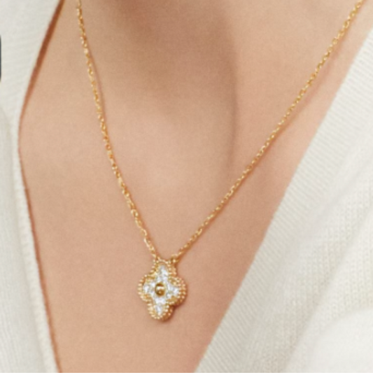 Coki Necklace - Diamond / Gold