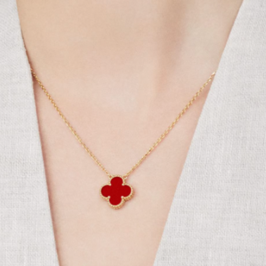 Coki Necklace - Red / Gold