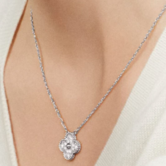 Coki Necklace - Diamond / Silver