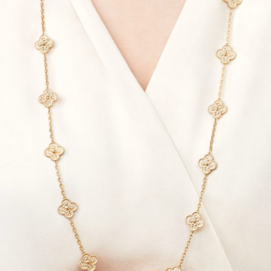 Coki Long Melli Necklace - Gold