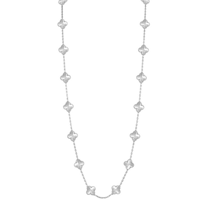 Coki Long Melli Necklace - Silver
