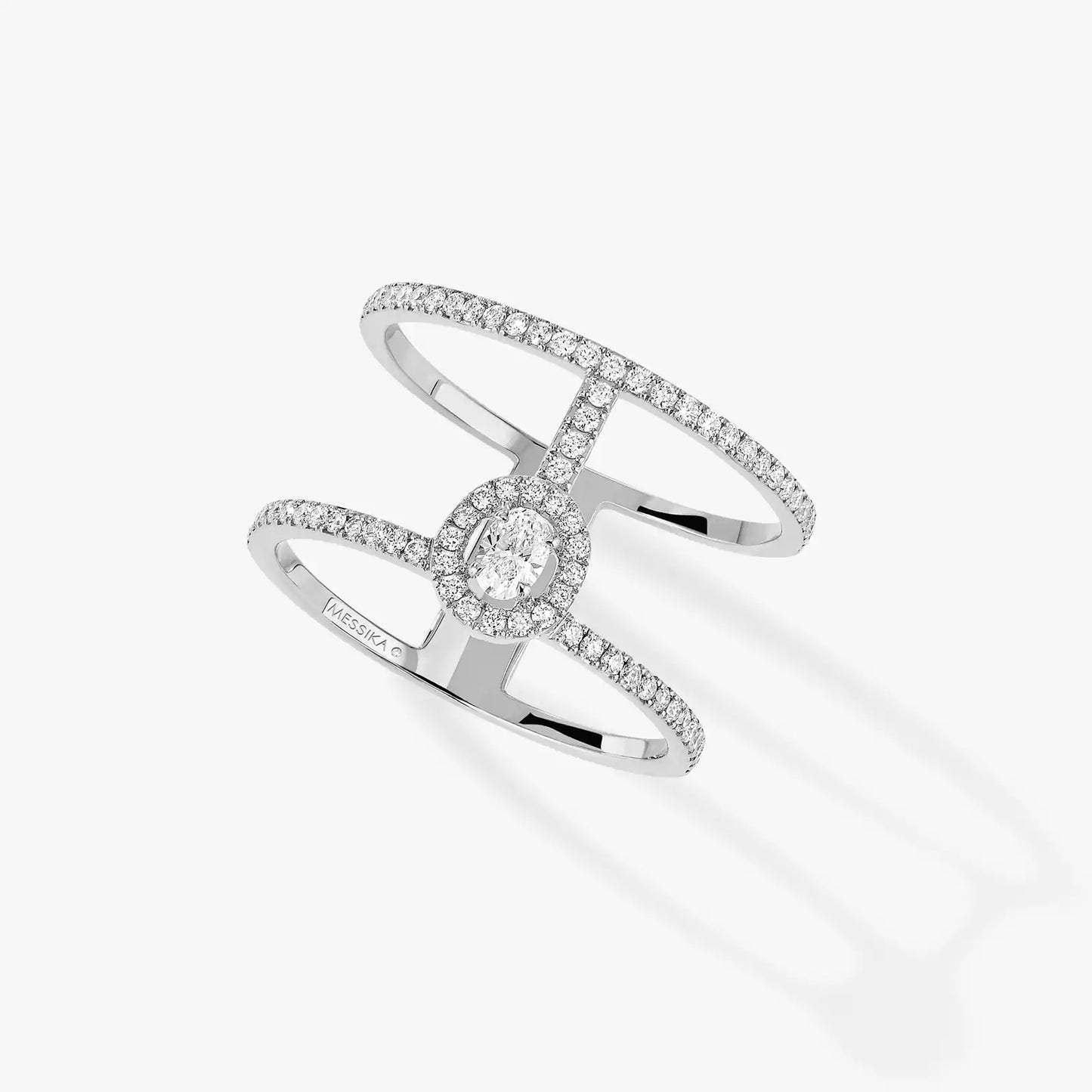 Tia Diamond Layer Ring