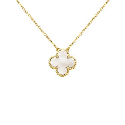 Coki Necklace - White / Gold