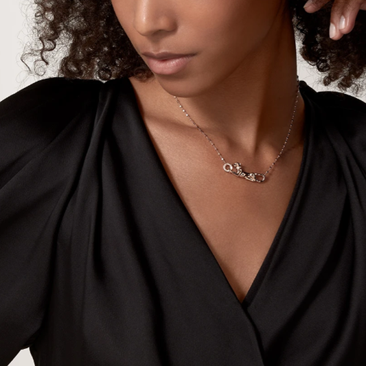 Panther Rose Necklace