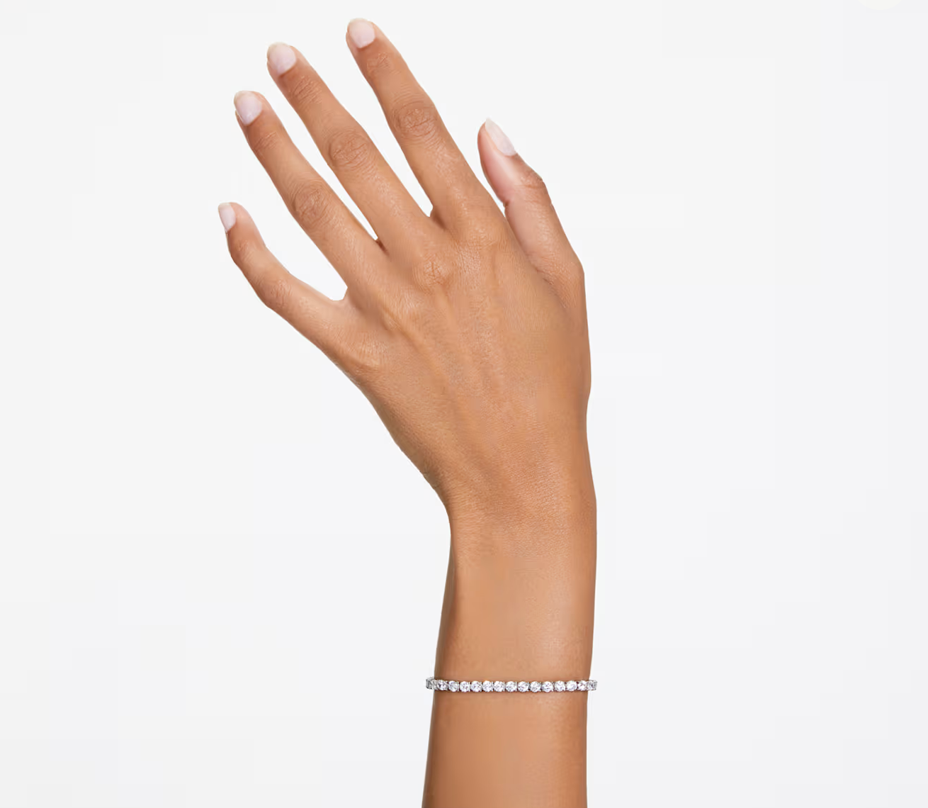 Ash Classic Tennis Armband - Silver