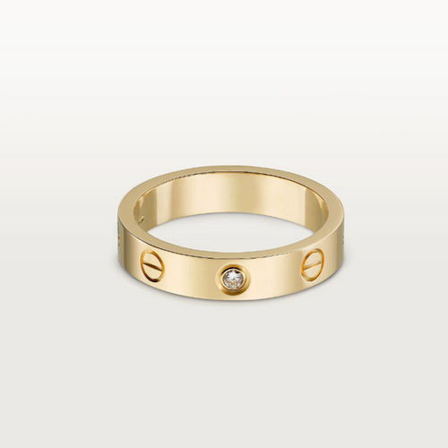 Love Ring with 1 Diamond