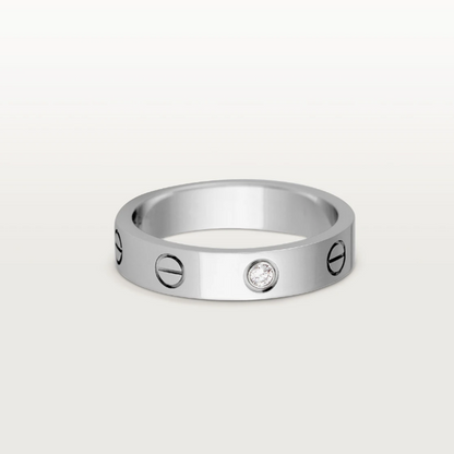 Love Ring with 1 Diamond