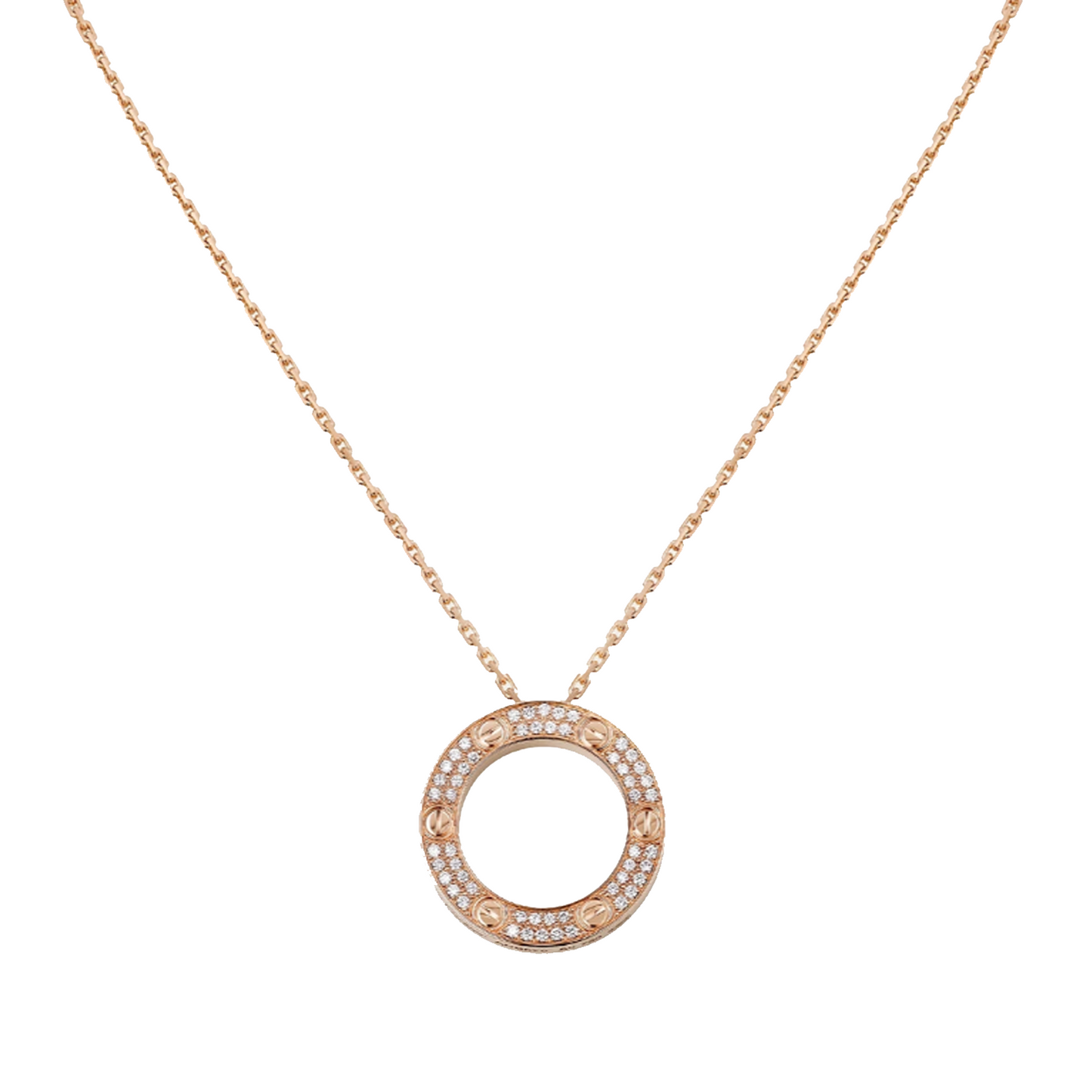Ava Necklace - Gold / Diamond