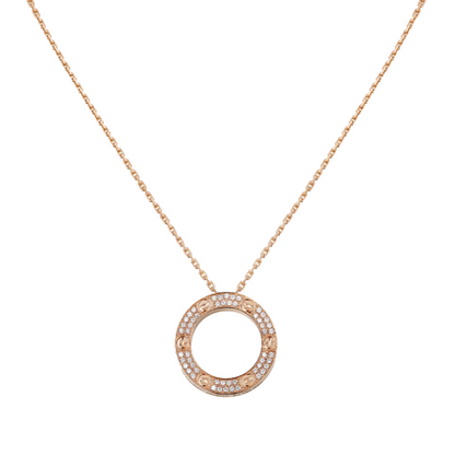Ava Necklace - Gold / Diamond