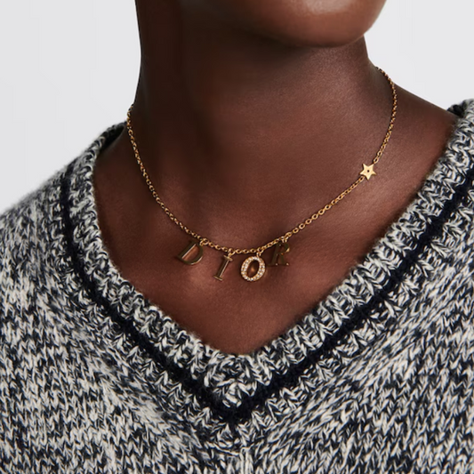 Diana Necklace - Gold Diamond