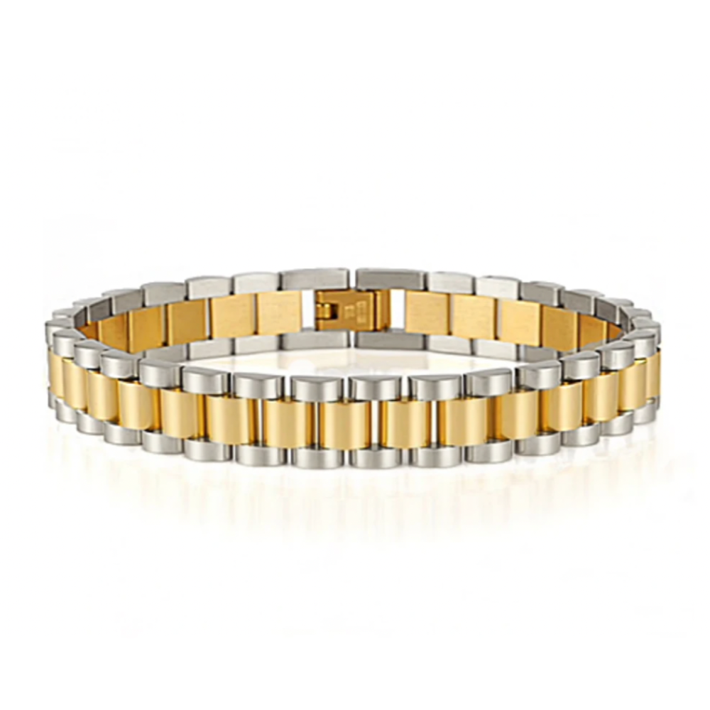 Juliana Double Watch Strap - Gold / Silver