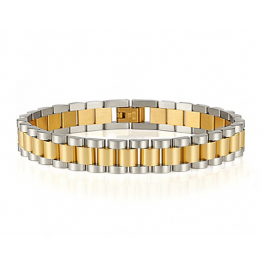 Juliana Double Watch Strap - Gold / Silver