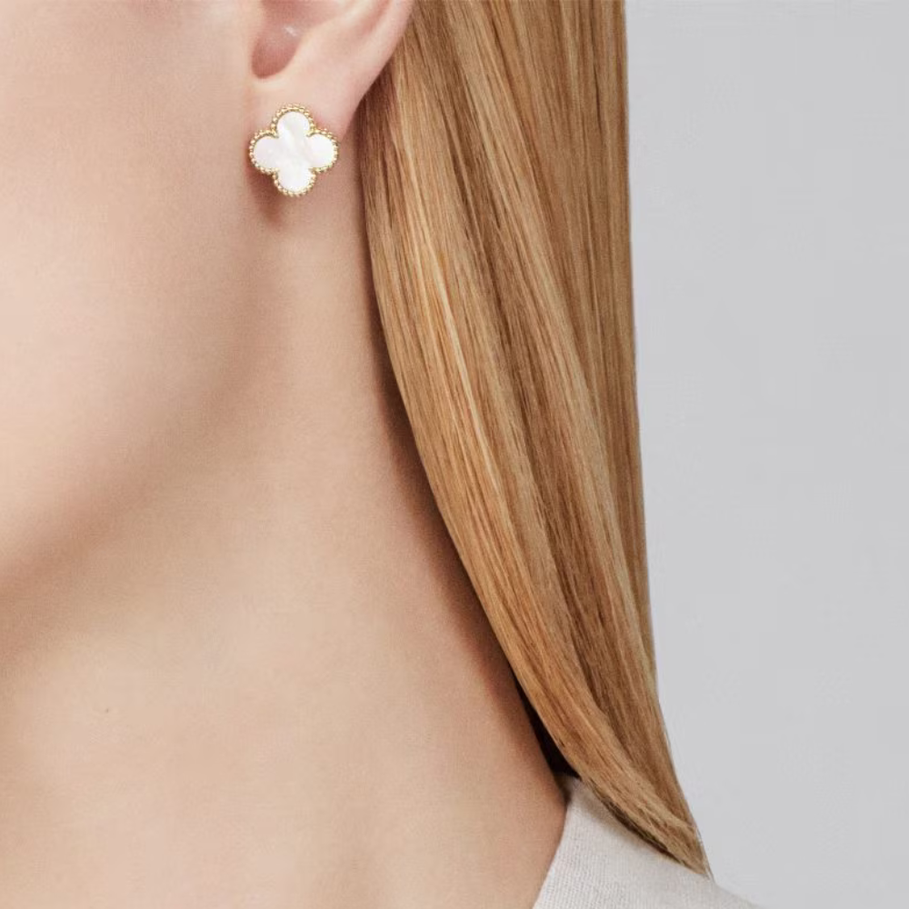 Coki Earrings - White