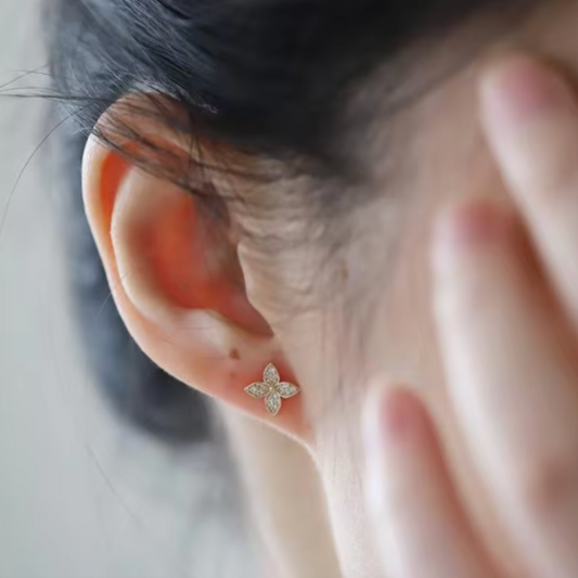 Nicole Earrings - Gold