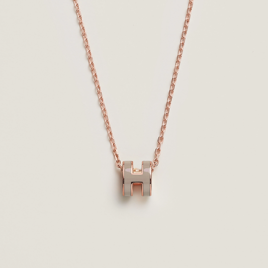 Helena Clara Necklace - Rose Gold
