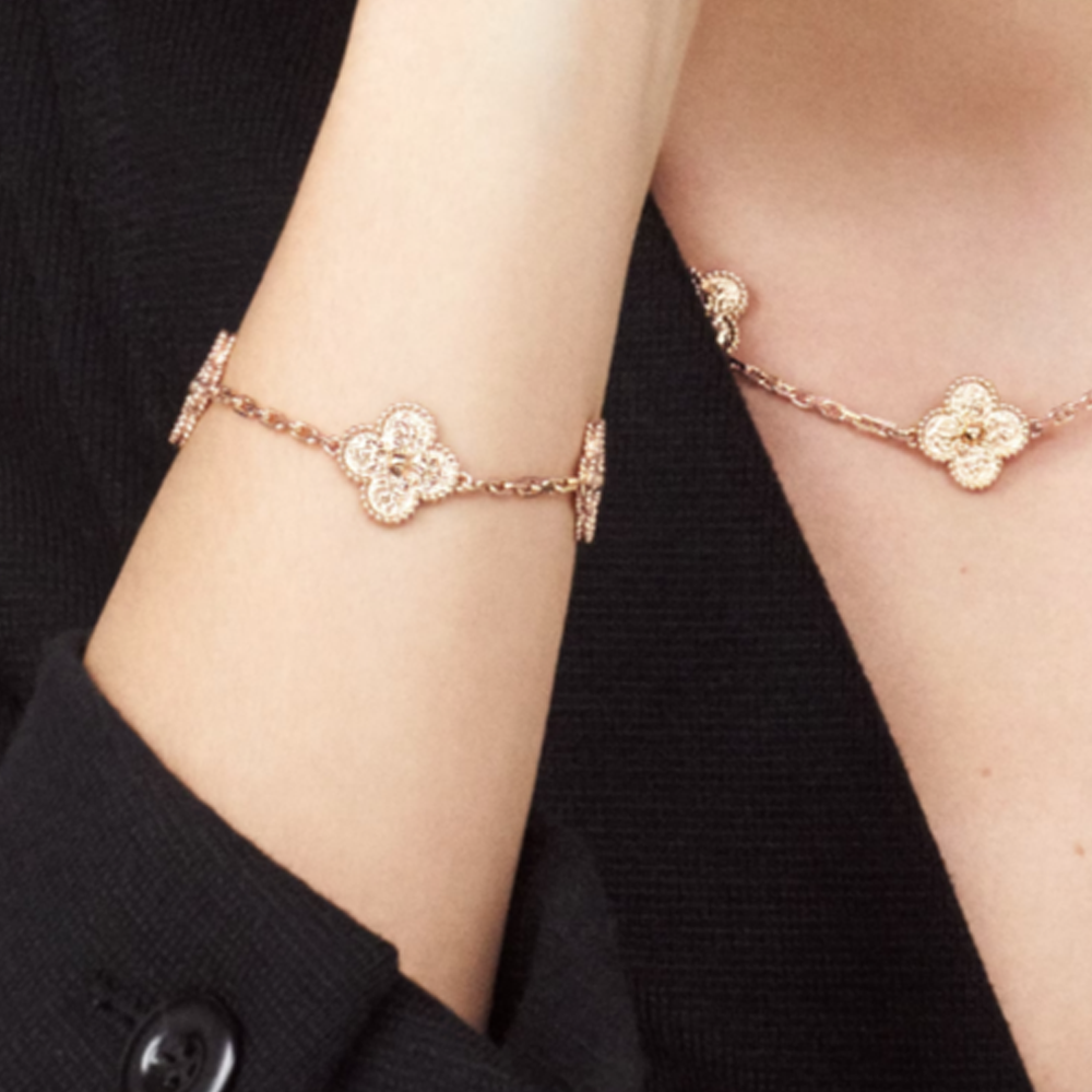 Amber Armband - Rose Gold