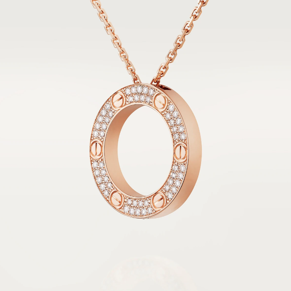 Ava Necklace - Gold / Diamond