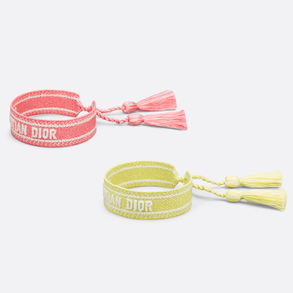 Diana Bracelet Set Pink / Yellow