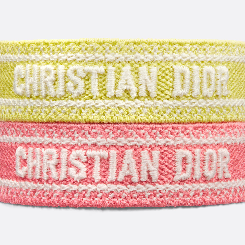 Diana Bracelet Set Pink / Yellow