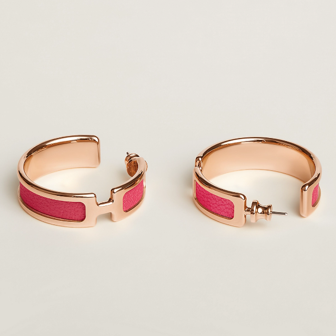 Helena Freya Earrings - Rose Gold